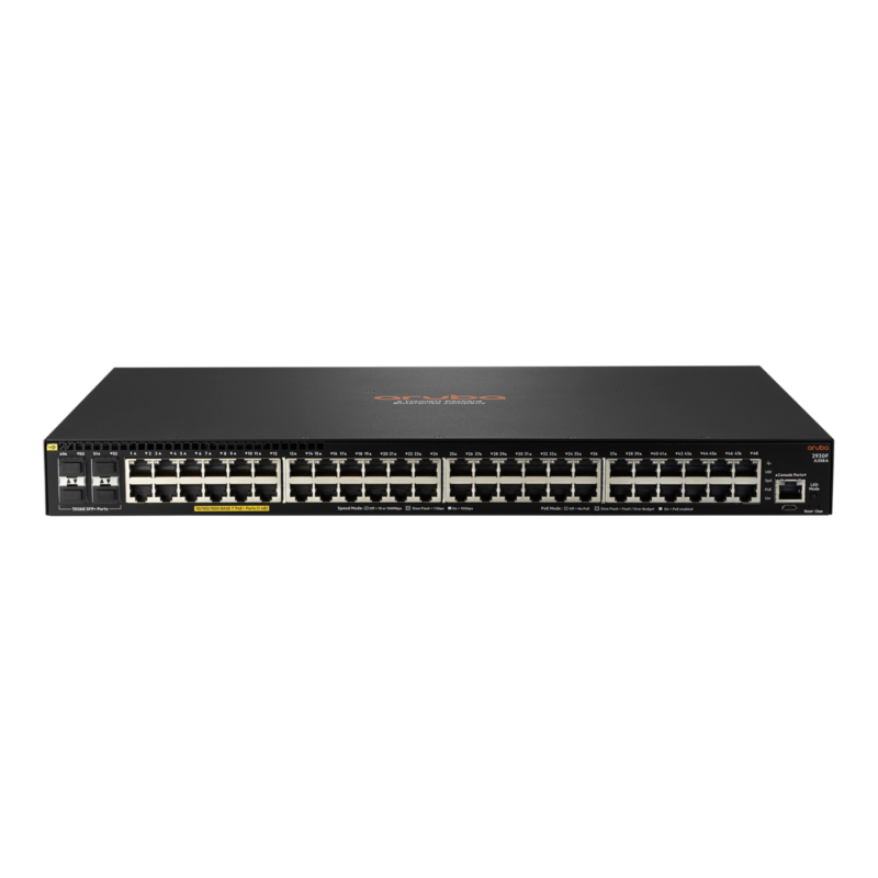 Aruba 2930F 48GPoE+4SFP+740W Swch