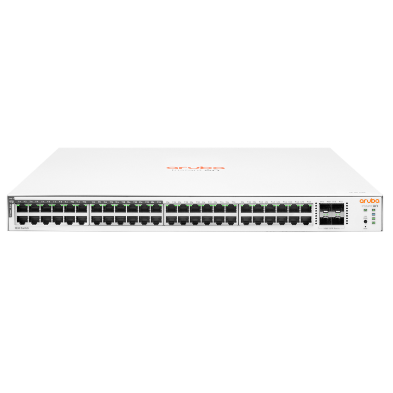 HPE Aruba IOn 1830 48G 24p Class4 PPoE 4SFP 370W Switch