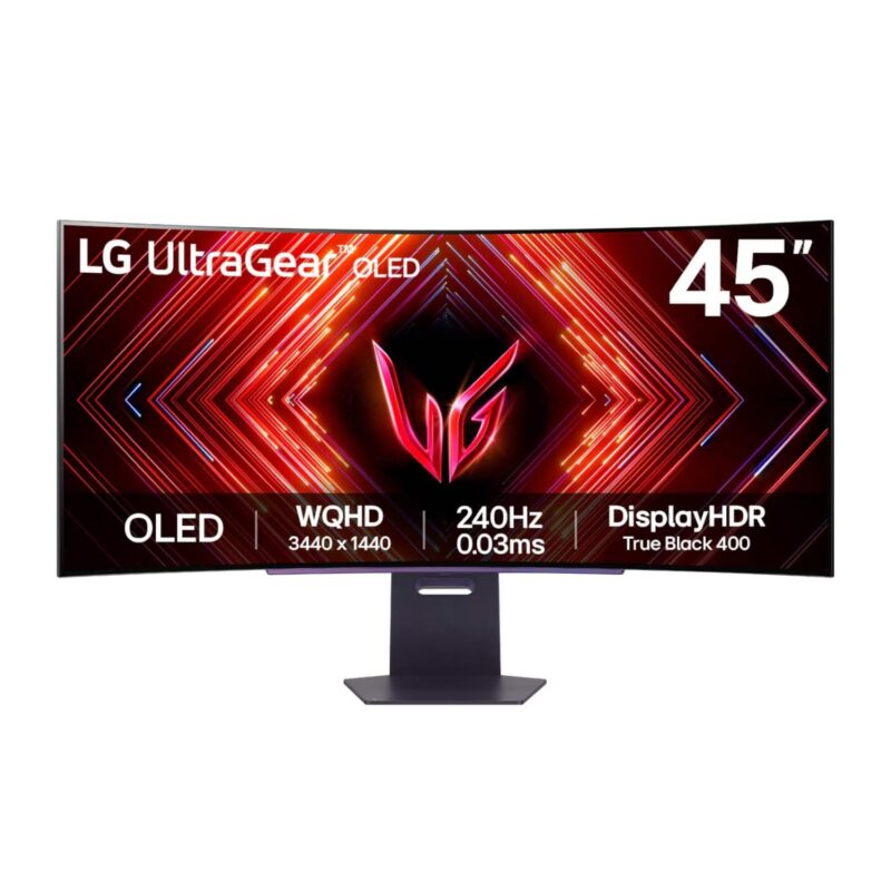 LG UltraGear 45″ UWQHD OLED Curved Gaming 240Hz 0,03ms