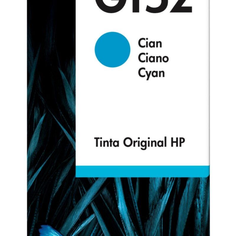 HP GT52 Cyan Original Ink Bottle