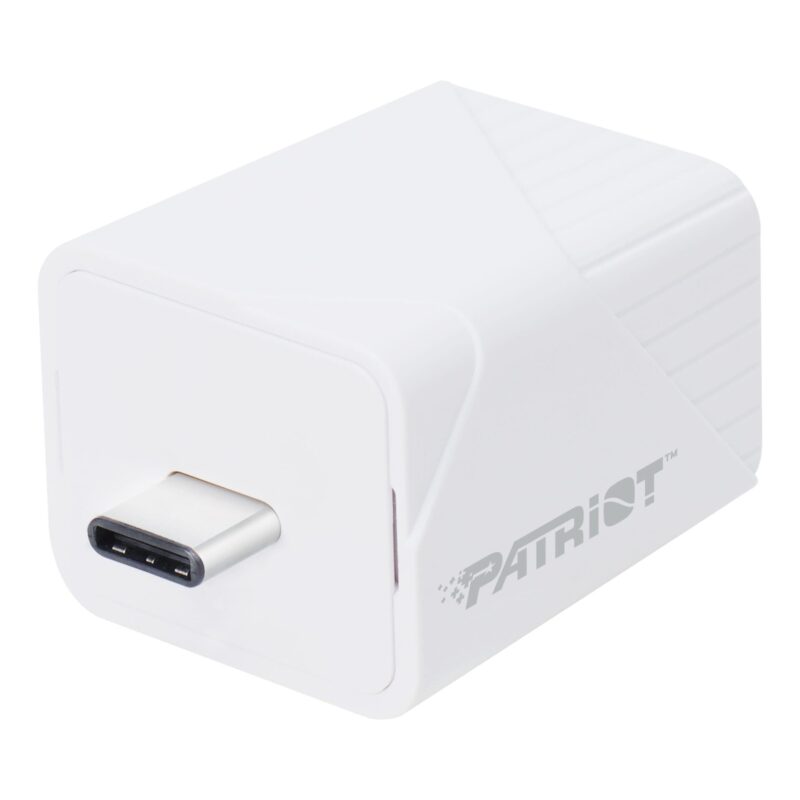 Patriot iLuxe Cube 256GB Type-C Smart Backup Solution – White