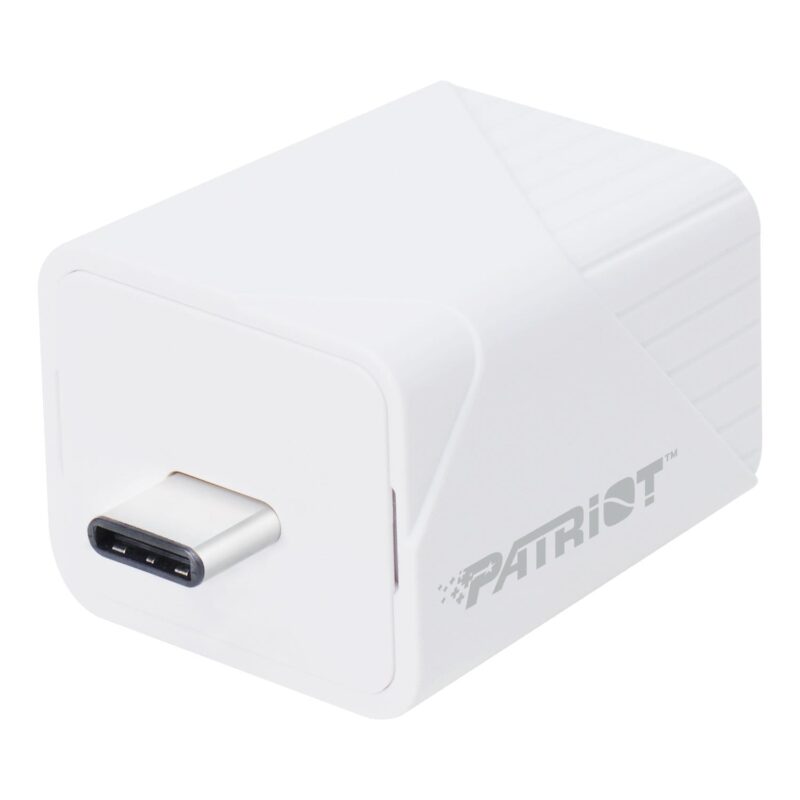 Patriot iLuxe Cube 512GB Type-C Smart Backup Solution – White