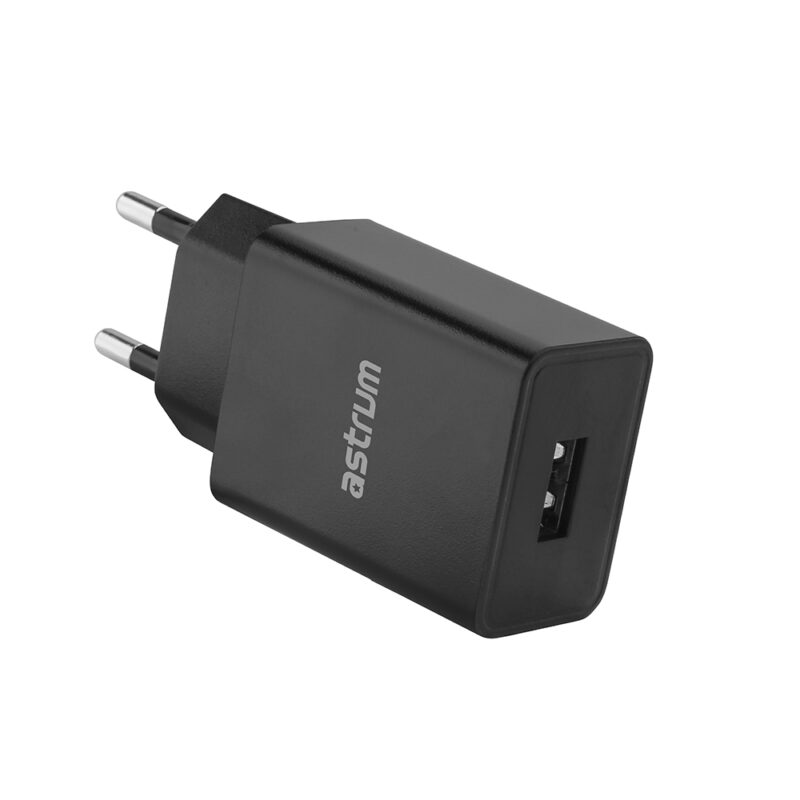 Pro U20 10W USB-A Travel Wall Charger – Black
