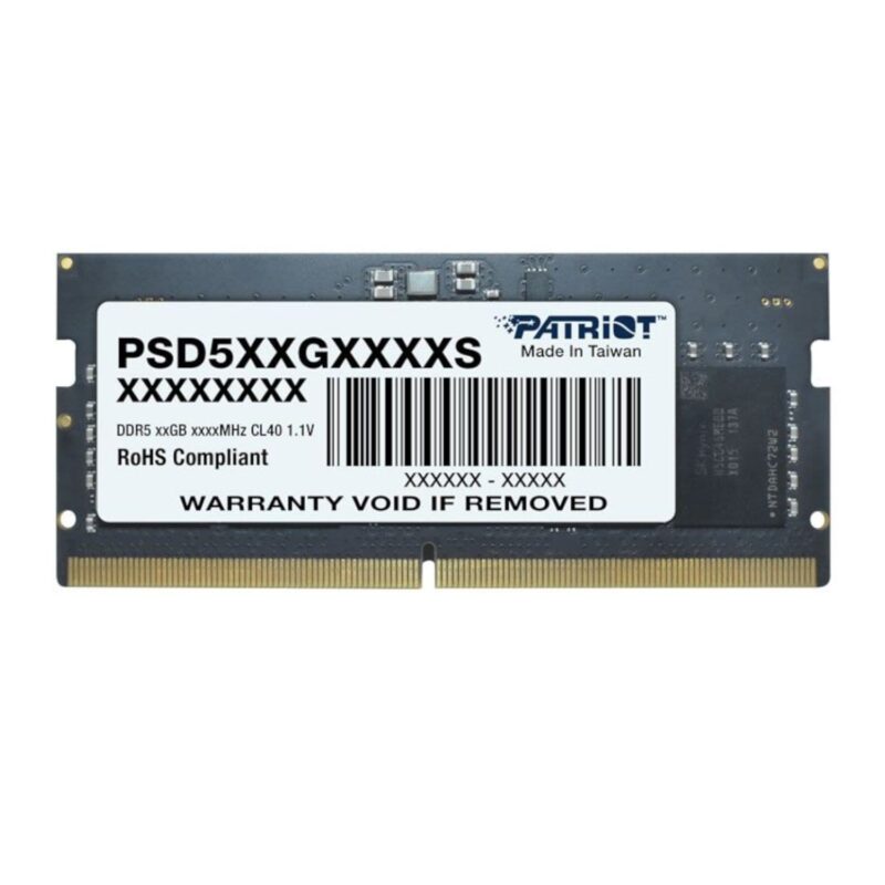 Patriot Signature Line 8GB 5600MHz DDR5 SODIMM Notebook Memory