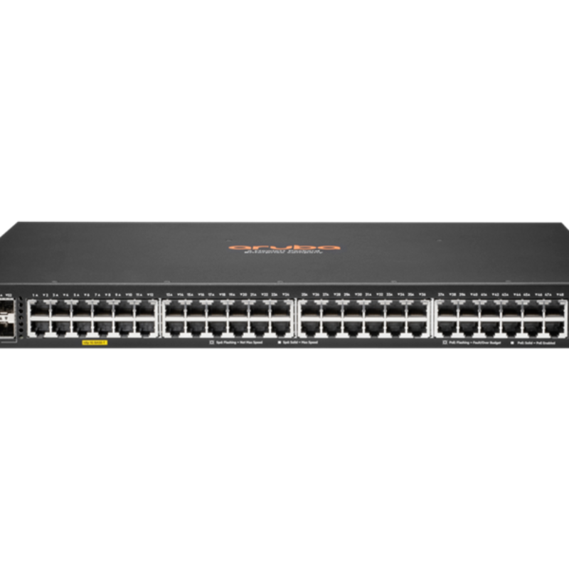 HPE Aruba Networking 6000 48G 4SFP Managed POE Switch