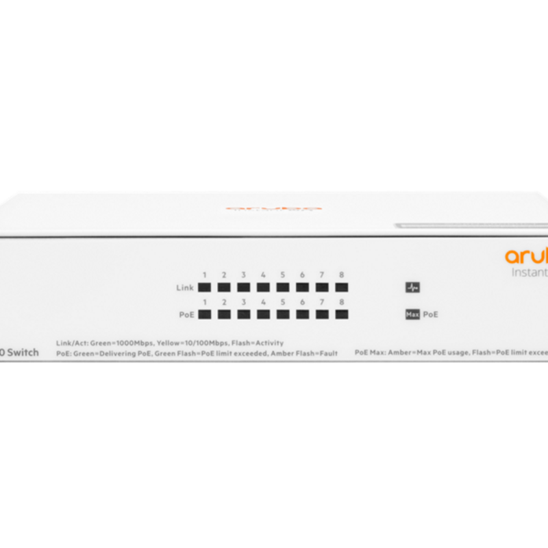 Aruba IOn 1430 8G Class4 PoE 64W Switch