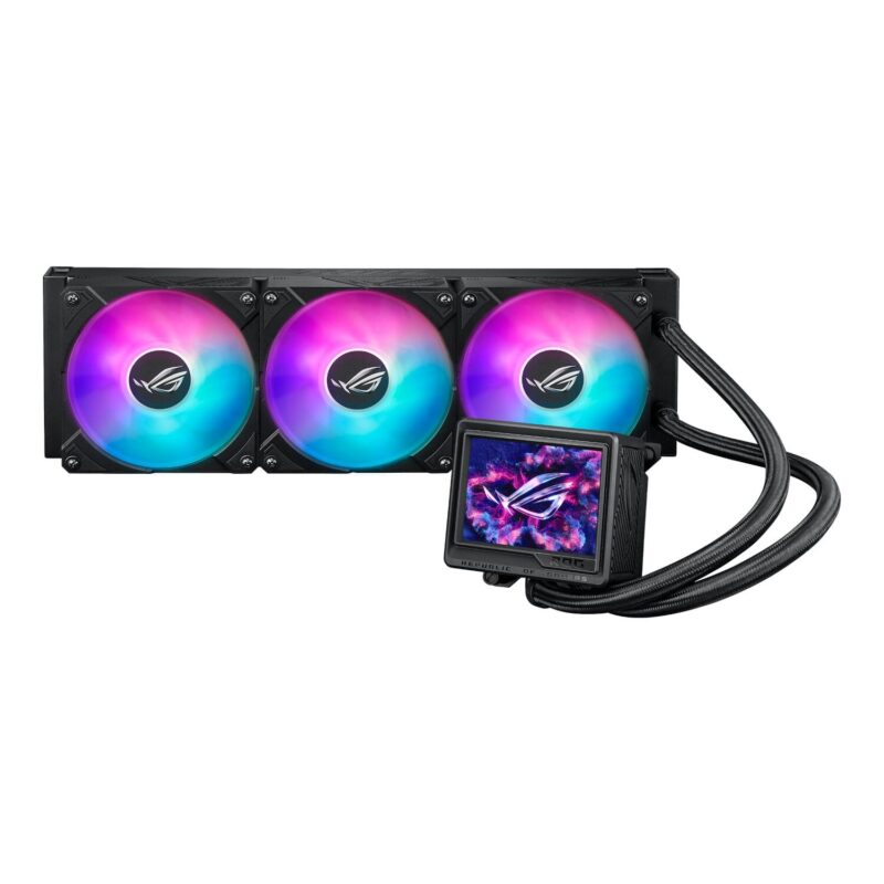 Asus ROG Ryujin III ARGB AIO Liquid Cooler – 3.5″ LCD Display