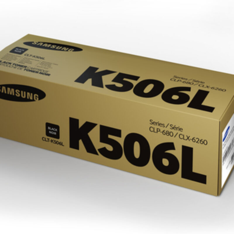 Samsung CLT-K506L High Yield Black Toner