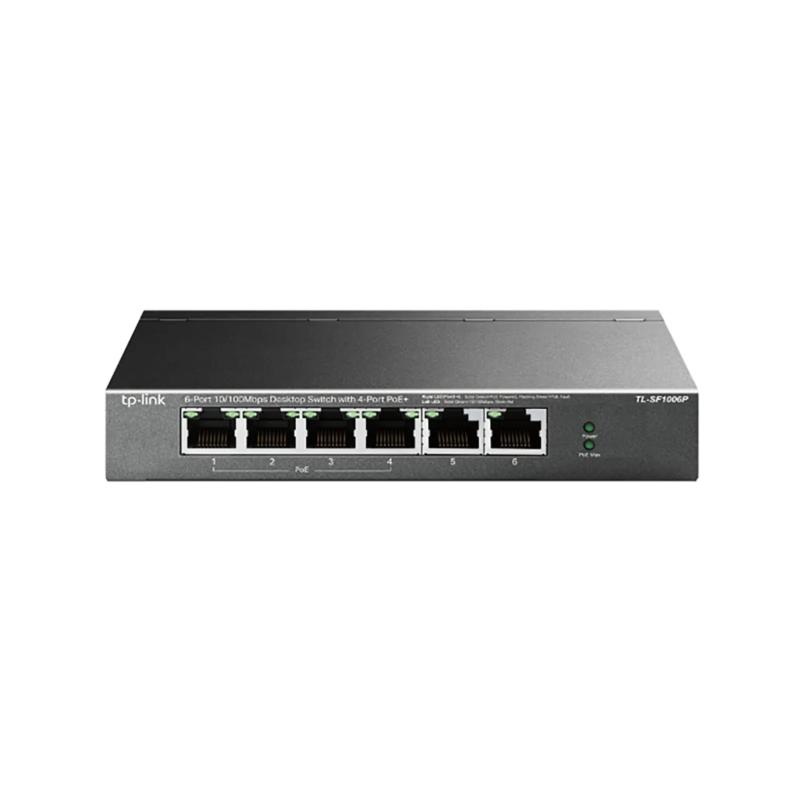 TP-Link 6 Port Unmanaged POE Desktop Switch