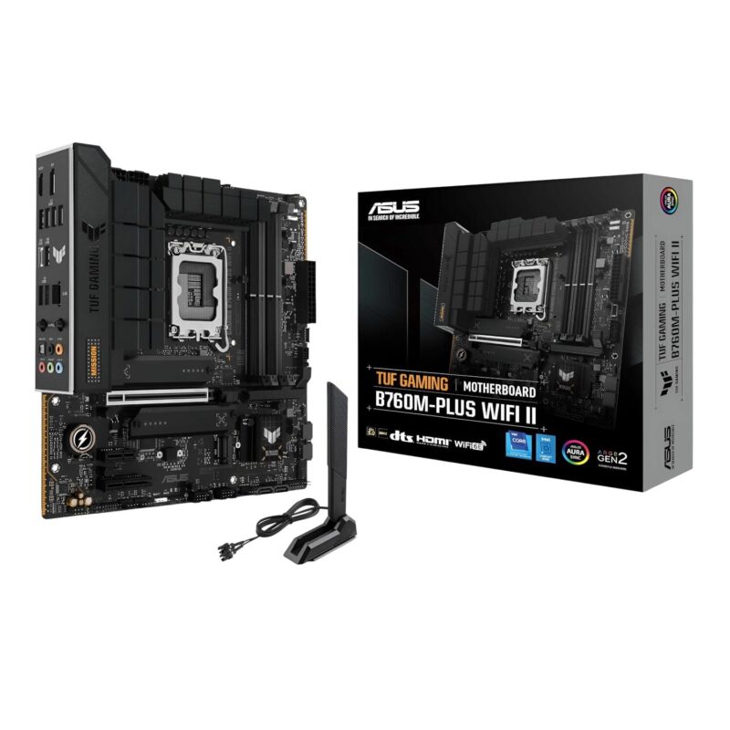 Asus TUF Gaming B760M-PLUS WIFI II – mATX Motherboard