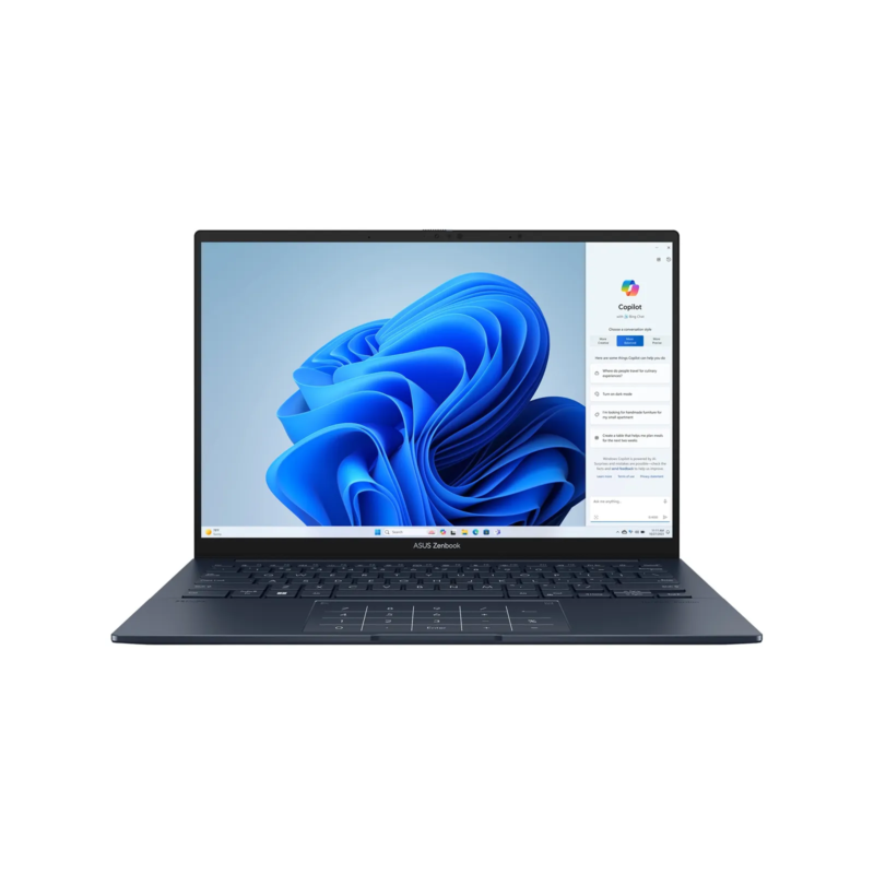 Asus ZenBook 14″ Core-U9 16GB 512GB Win 11 Home Notebook