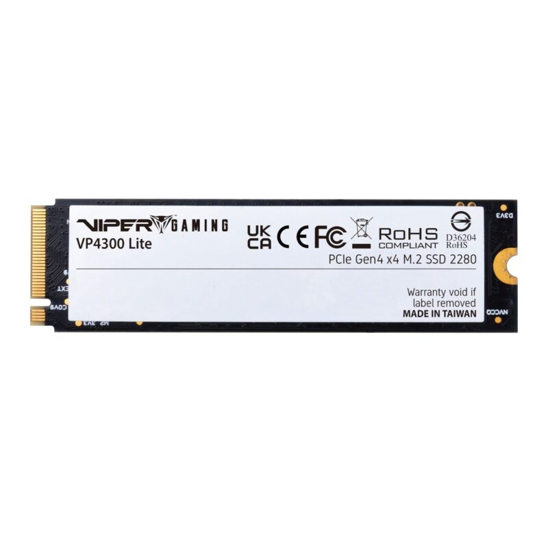 Patriot Viper VP4300 Lite 2TB Gen 4 M.2 PCIe NVMe SSD