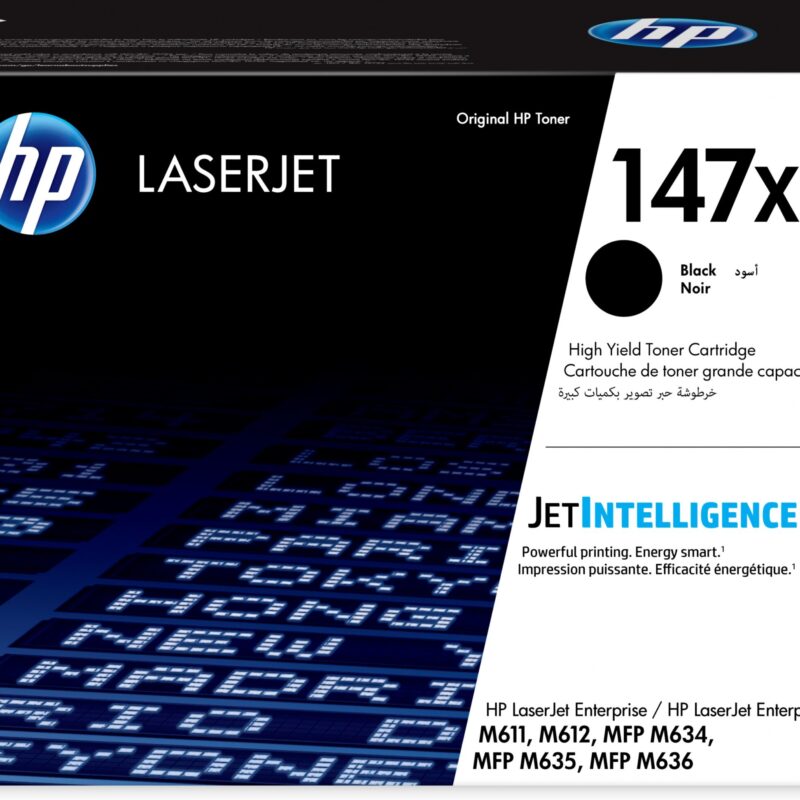 HP 147X Black LaserJet Toner Cartridge