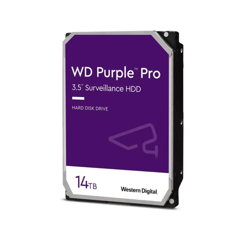 WD Purple Pro AI Surveillance 14TB 3.5″ SATA Internal HDD