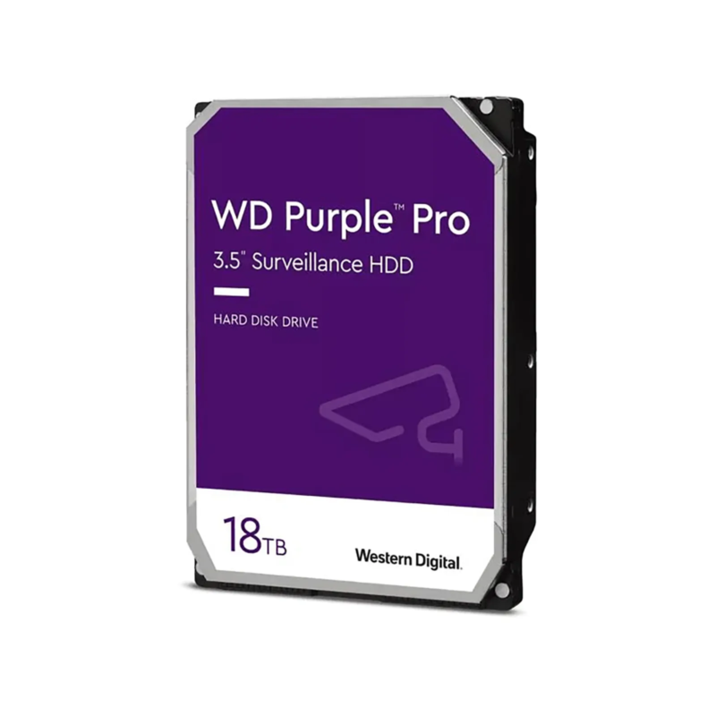WD Purple Pro AI Surveillance 18TB 3.5″ SATA Internal HDD