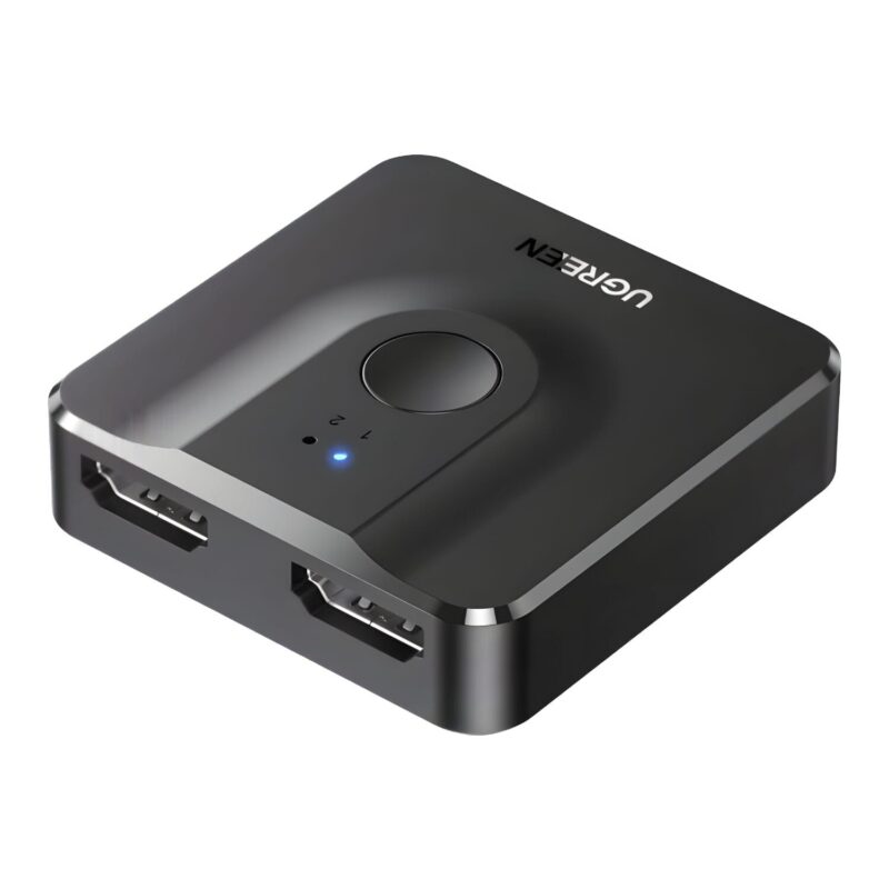 UGREEN CM217-50966 2-in-1 Bi-Directional 4K HDMI Switcher – Black