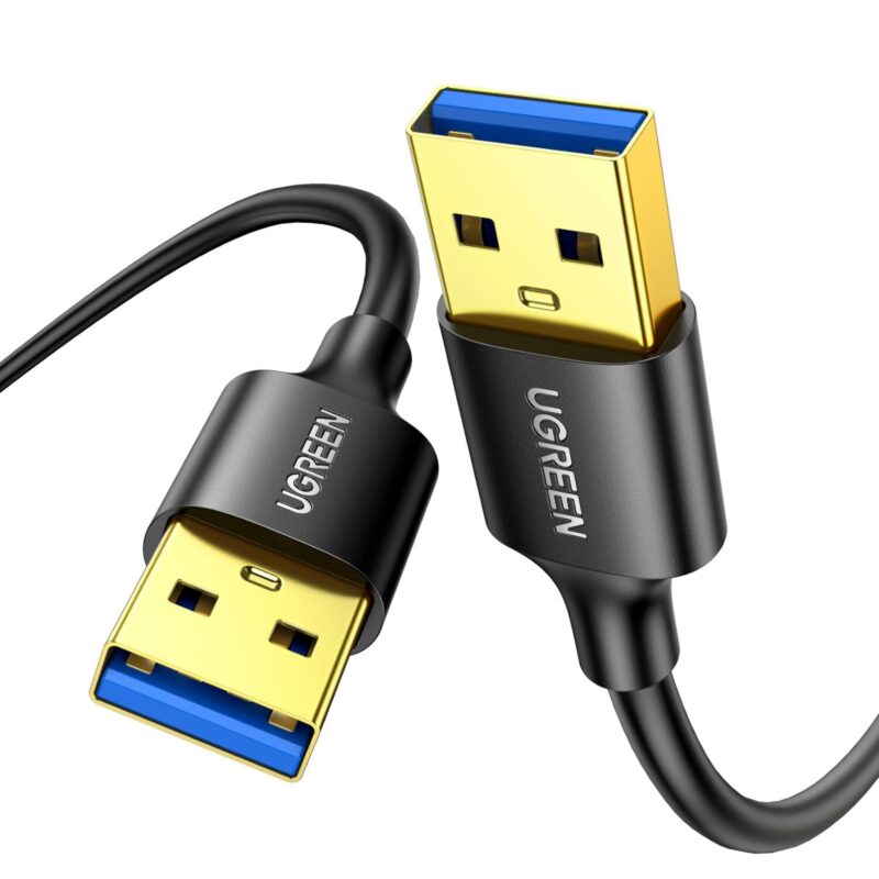UGREEN USB 3.0 Male to Male Cable, with 5Gbps Data Transfer – 1m