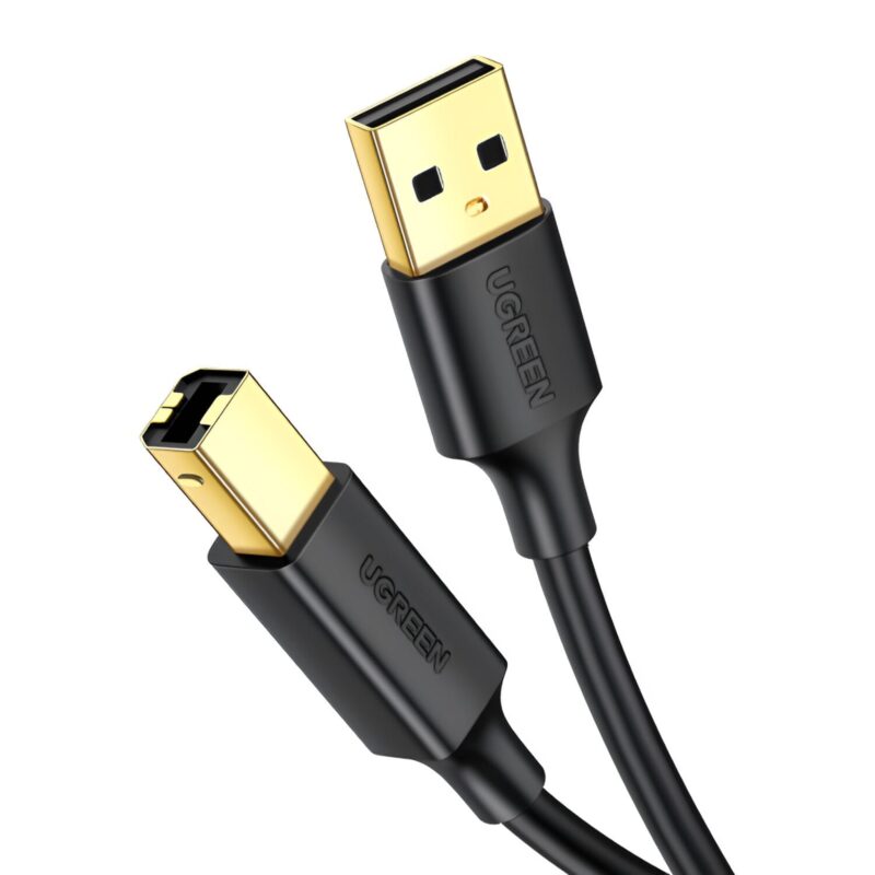 UGREEN US135 USB 2.0 to USB-B Printer Cable, 480Mbps – 2m