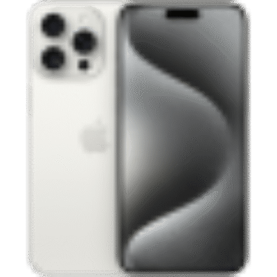 Out of box iPhone 15 Pro Max 256GB White Titanium,Model A3106