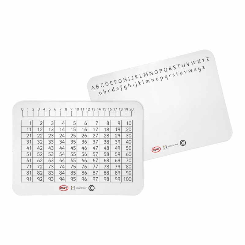 WRITING SLATE MARKERBOARD DOUBLE SIDED WB19 297X210MM PACK OF 10