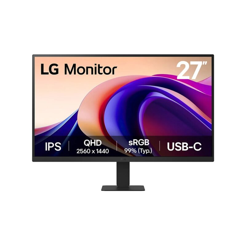 LG UltraFine 27″ IPS QHD USB-C Monitor