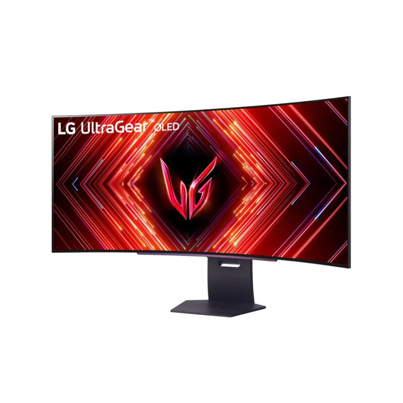 LG UltraGear 45″ OLED WQHD Curved Gaming Monitor