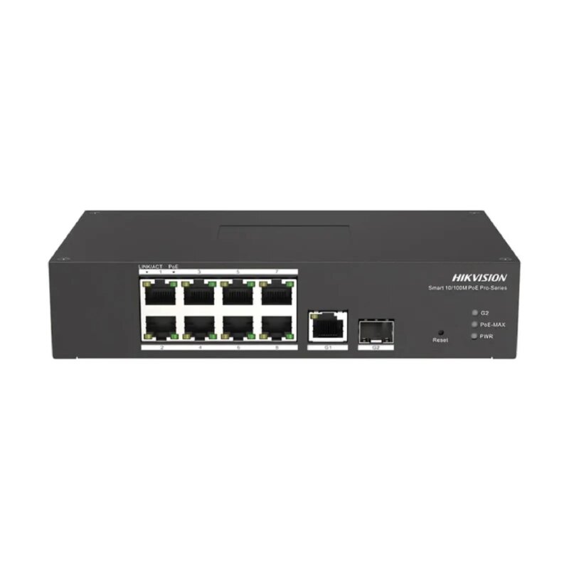 Hikvision 8-Port Smart Managed POE Switch