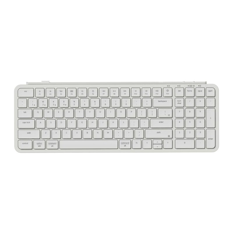 Keychron B2 Pro Ultra-Slim 96% Wireless Keyboard – Ivory White