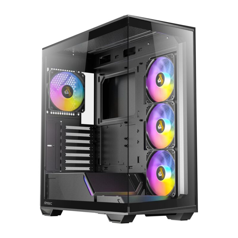 Antec C3 ARGB ATX | Micro-ATX | ITX ARGB Mid-Tower Gaming Chassis – Black