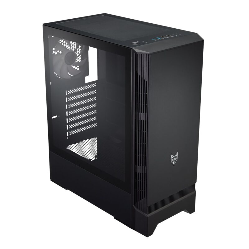 FSP CMT260 ATX Gaming Chassis – Black