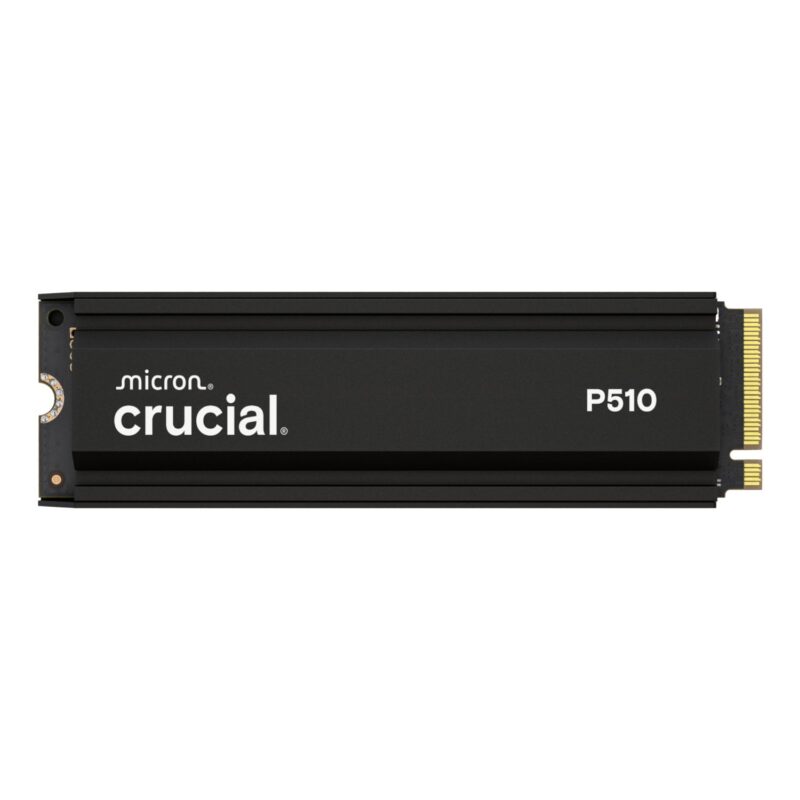 Crucial P510 2TB M.2 Gen5 with Heatsink NVMe 3D NAND SSD