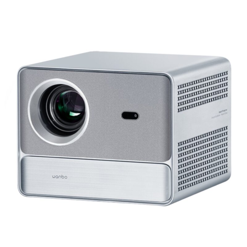 WANBO DAVINCI 1 PRO 1080P 650ANSI Android 11 Smart Home Theatre Projector – Silver