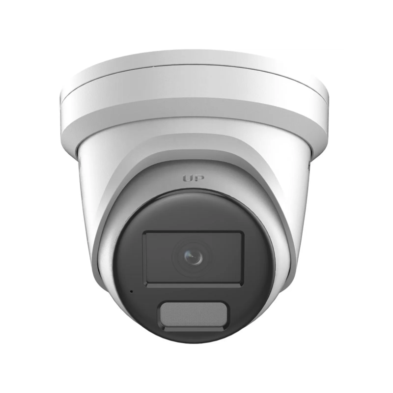 Hikvision 4MP Colorvu Smart Hybrid Light Fixed Turret Camera