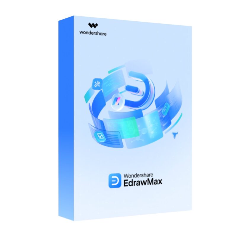 Wondershare EdrawMax Diagram Software Business (Digital Annual License)