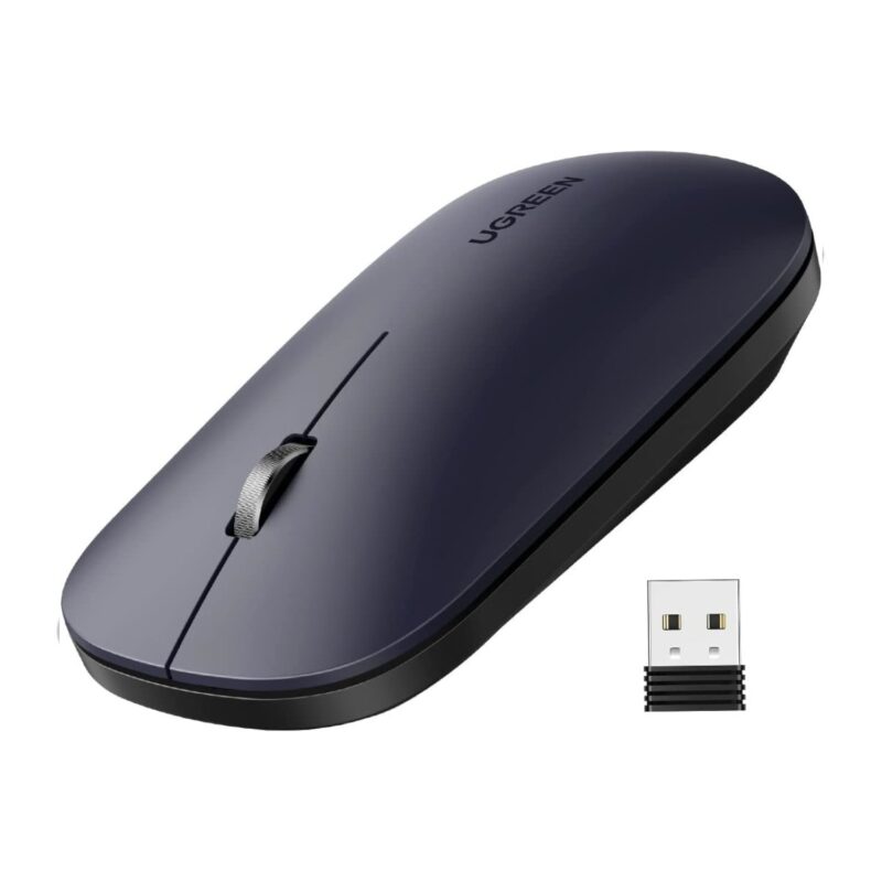 UGreen Portable 2.4GHz Wireless Mouse – Black