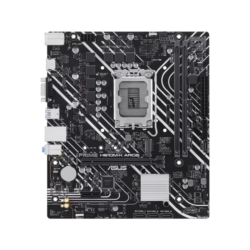 Asus H610 LGA1700 Micro-ATX 2X DDR5 Motherboard