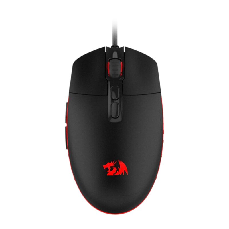 Redragon M719 INVADER RGB 10000 DPI Wired Optical Gaming Mouse – Black