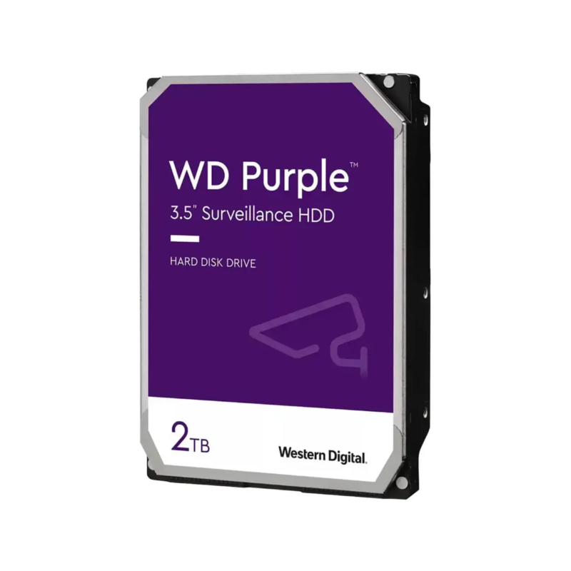 WD Purple Surveillance 2TB 3.5″ SATA Internal HDD