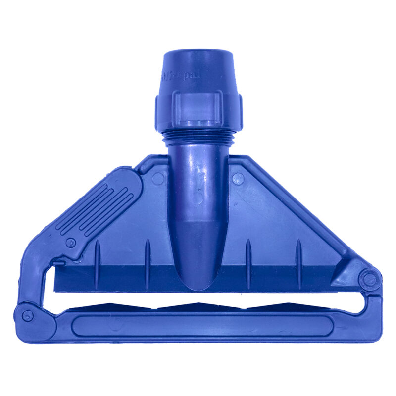 Janitorial Fan Mop Holder Plastic Clip Only  Blue