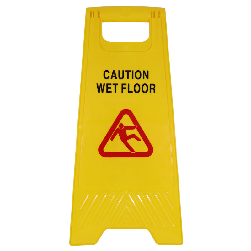 Janitorial Wet Floor Sign 2pcs Econo