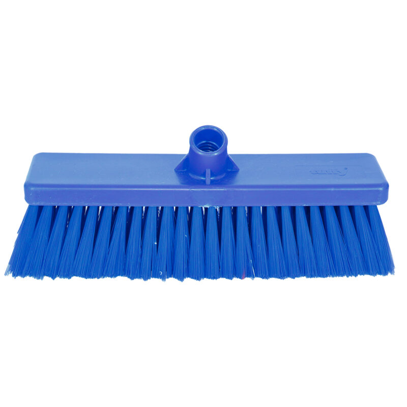 Janitorial Hygiene Broom Head – Soft Blue 300mm