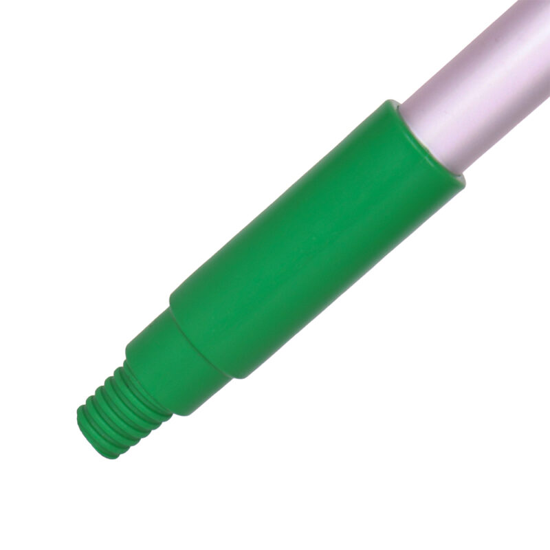 Janitorial Handle – HD Hygiene Plastic Moulded – Thread 25mm x 1.3m Green