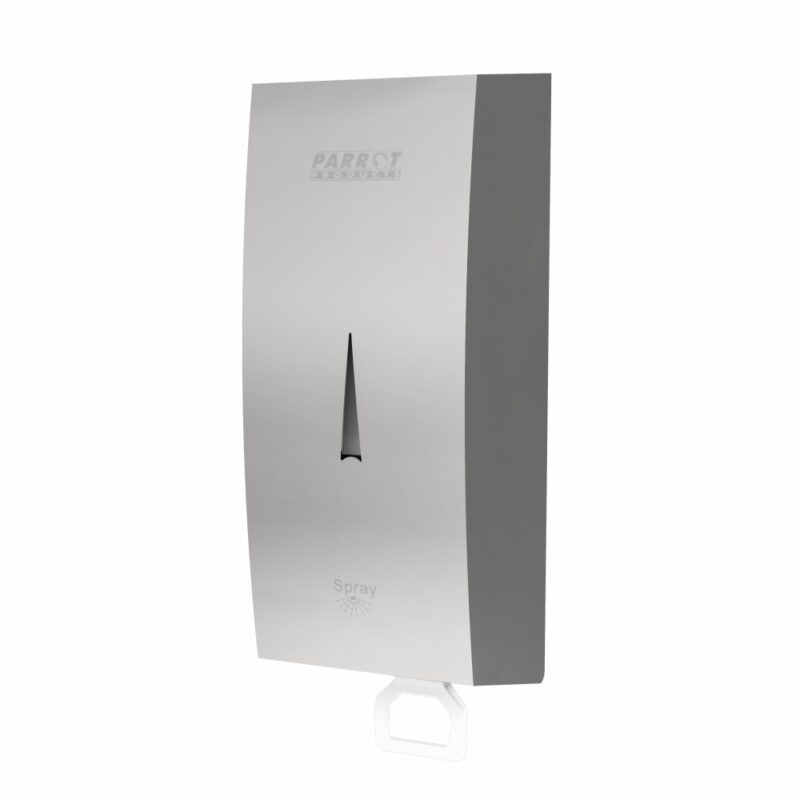 Janitorial Stainless Steel Wall Mounted Manual Sanitizer Dispenser 1000ml