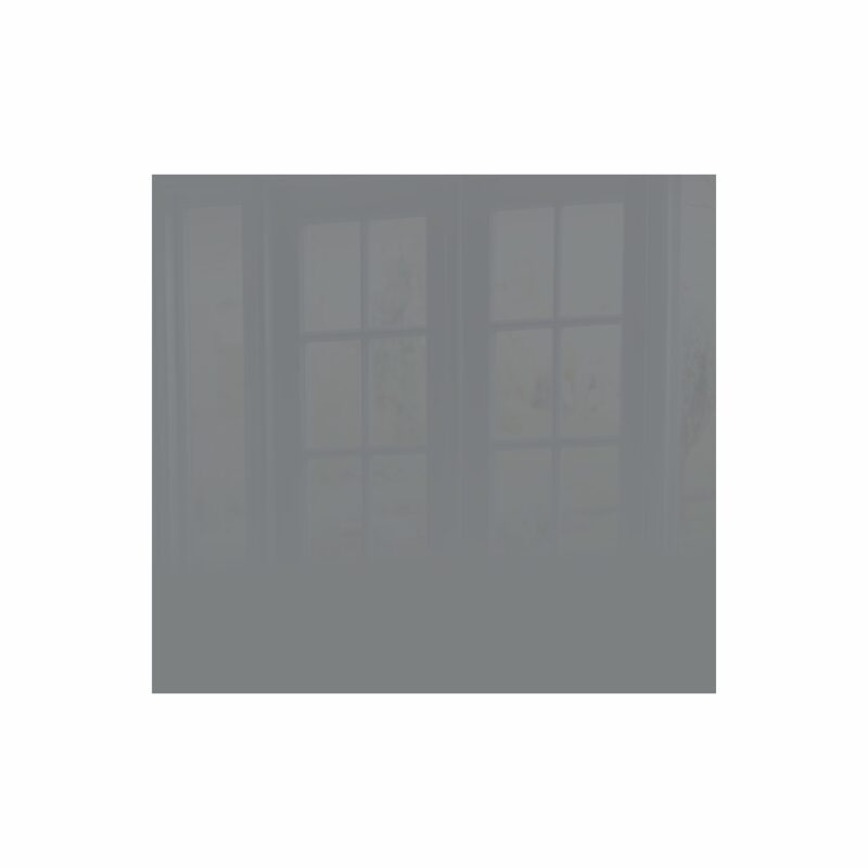 Decorative Glass Wall Tile (598 X 650 X 6mm) Metallic Silver