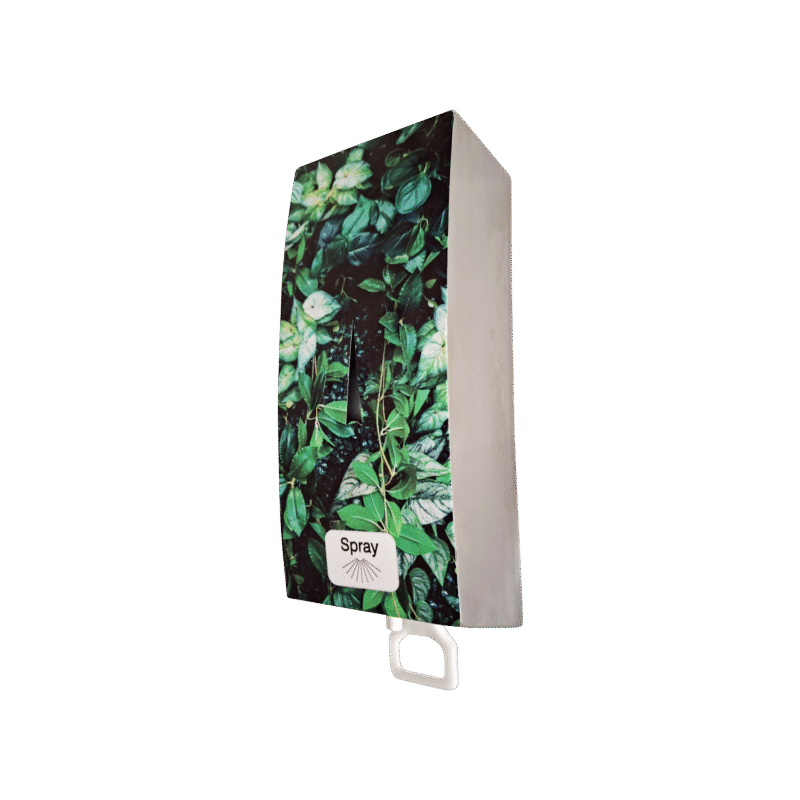 CUSTOM BRANDED STAINLESS STEEL DISPENSERS – MANUAL