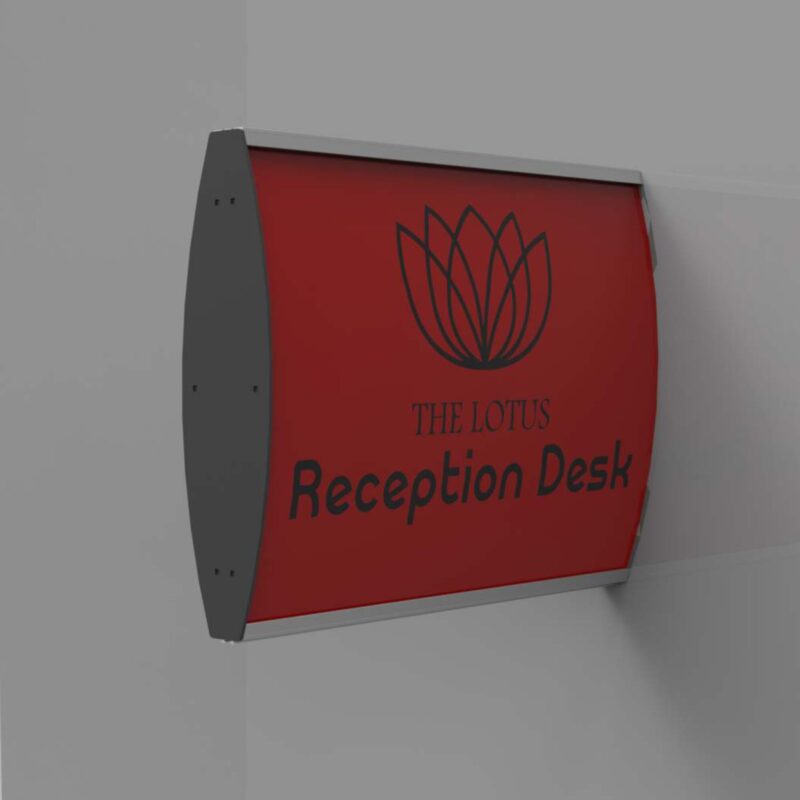 Sign Frame (420*300mm – Double Sided – Wall Mounted)