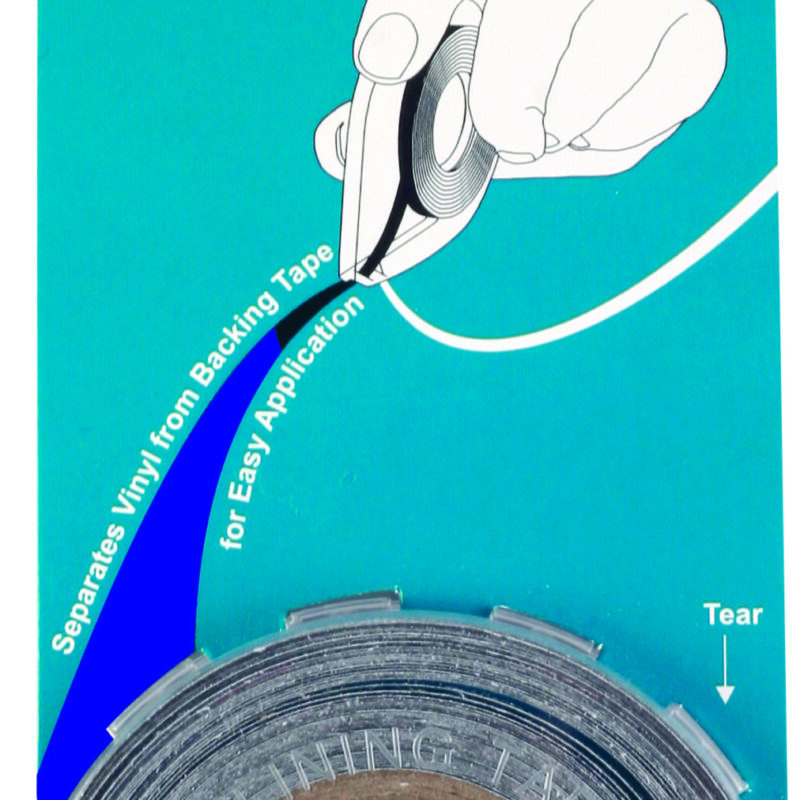 Vinyl Lining Tape (10 Meters – 6mm – Blue)