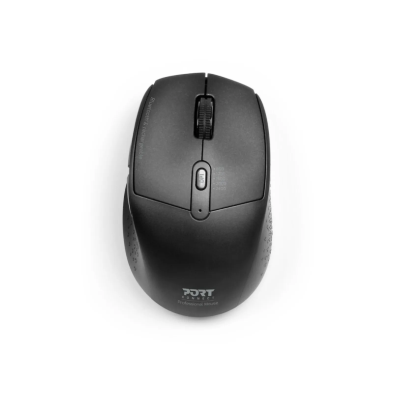Port Office Pro Wireless Black Mouse