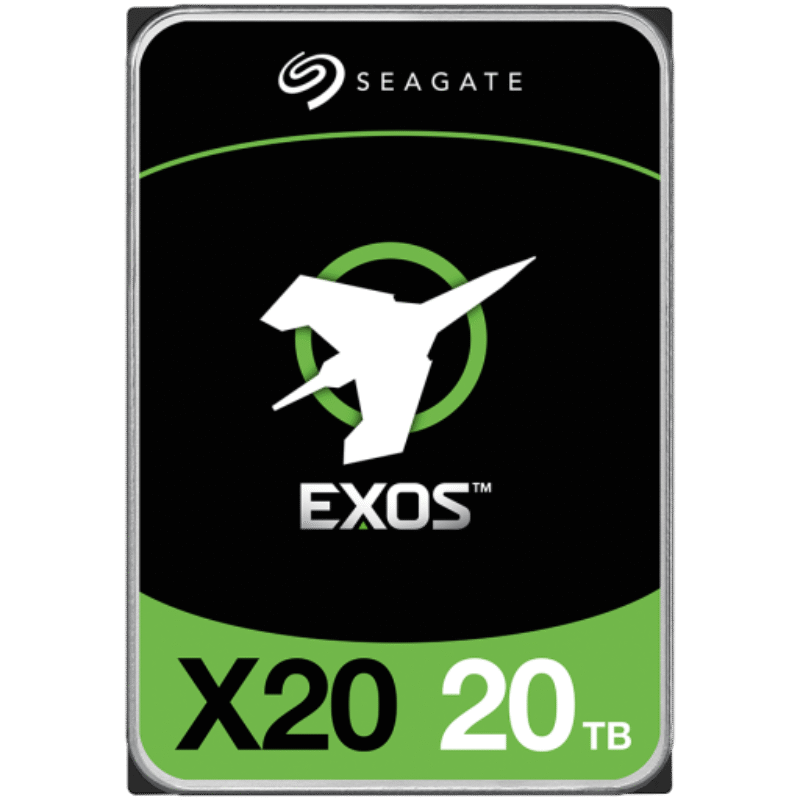 HDD Server SEAGATE Exos X20 20TB 512e/4KN SED (3.5", 256MB, 7200RPM, SAS 12Gbps)