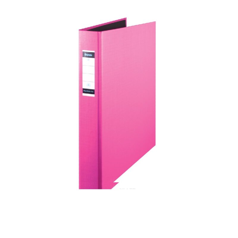 Donau A4 2r 30mm Polyprop  Binder Pink
